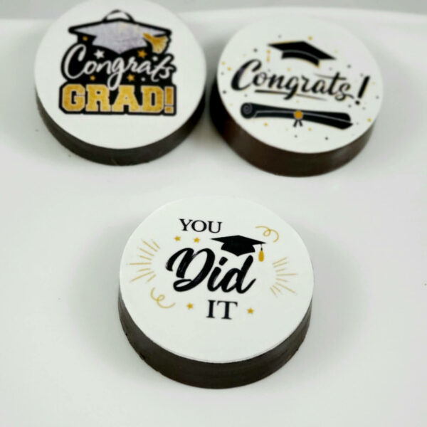 Graduation Choco Cookies - Dozen