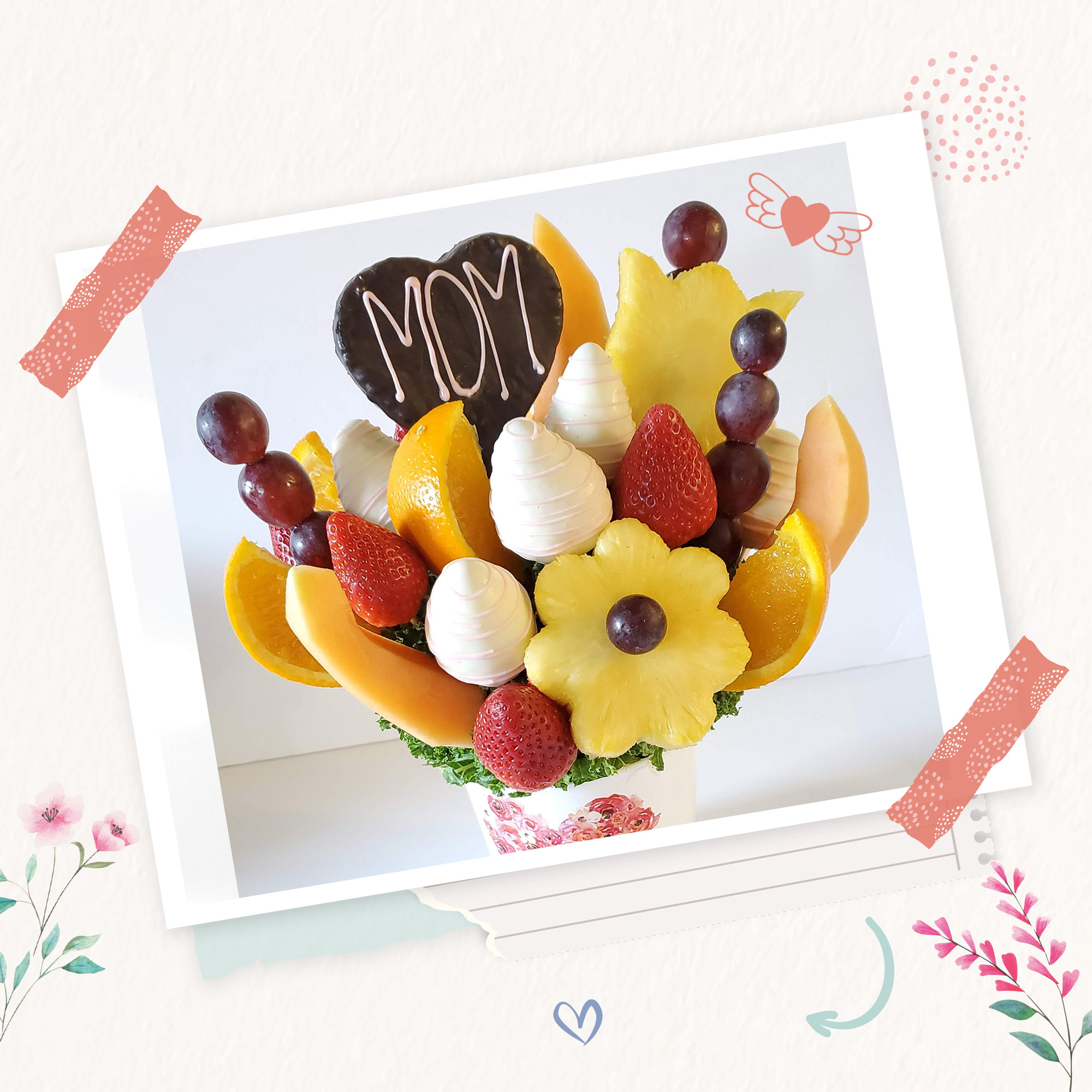 mothers day fruit bouquet